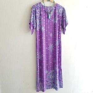 Vintage Bob Macke Purple And Mint Maxi Size XXS